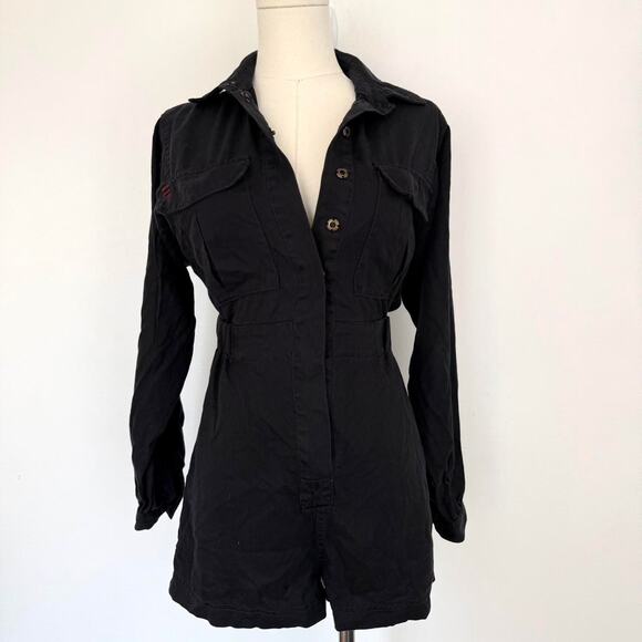 URBAN OUTFITTERS LONG SLEEVED ROMPER - Picture 1 of 7